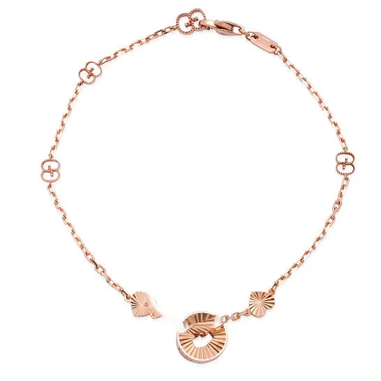 Bracelets Original Gucci Icon 18kt Rose Gold heart bracelet YBA729383001 JMS always Bracelets Original Gucci Icon 18kt Rose Gold heart bracelet YBA729383001 JMS always