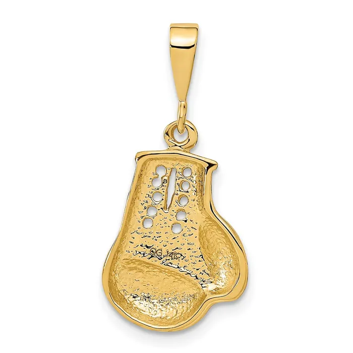 Charm Necklaces Goldia 14k Yellow Gold Boxing Glove Charm