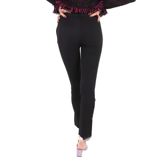 Charm Necklaces JMS always Original Versace Ladies Black Medusacharm Cropped Trousers Charm Necklaces JMS always Original Versace Ladies Black Medusacharm Cropped Trousers