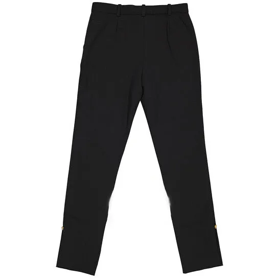 Charm Necklaces JMS always Original Versace Ladies Black Medusacharm Cropped Trousers Charm Necklaces JMS always Original Versace Ladies Black Medusacharm Cropped Trousers
