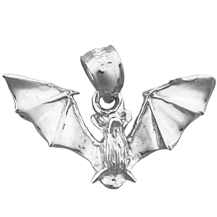 Goldia 14K Gold 3D Bat Charm Charm Necklaces