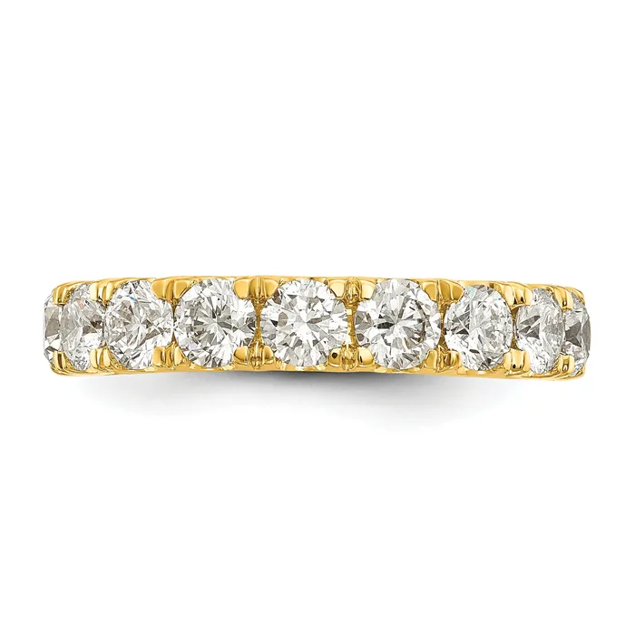 Goldia 14k Yellow Gold 1 12 Ct Lab Grown Diamond VSSI G Wedding Band Ring Rings