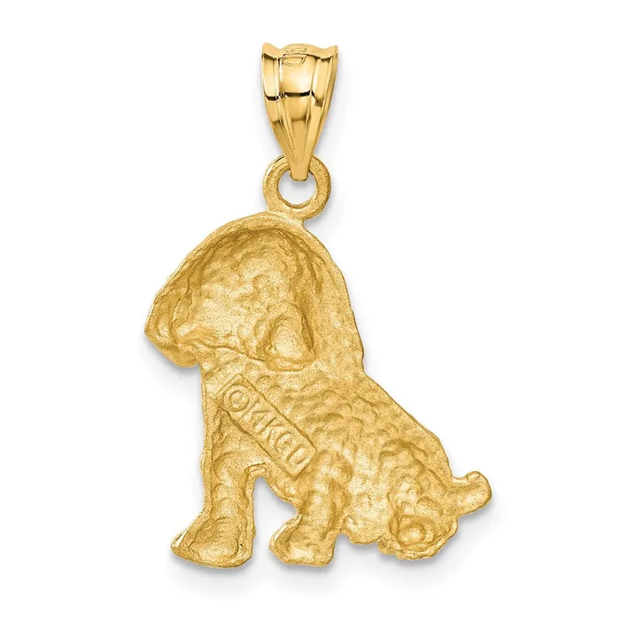 Goldia Charm Necklaces 14k Yellow Gold Dog Charm