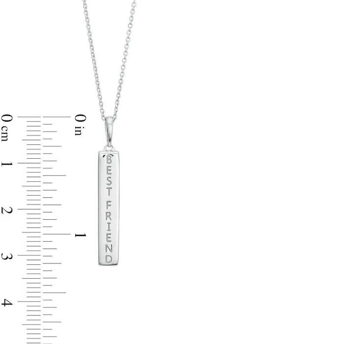 Goldia Necklaces 01 CT TW Natural Diamond Seven Stone Vertical Drop Pendant in Sterling Silver Goldia Necklaces 01 CT TW Natural Diamond Seven Stone Vertical Drop Pendant in Sterling Silver