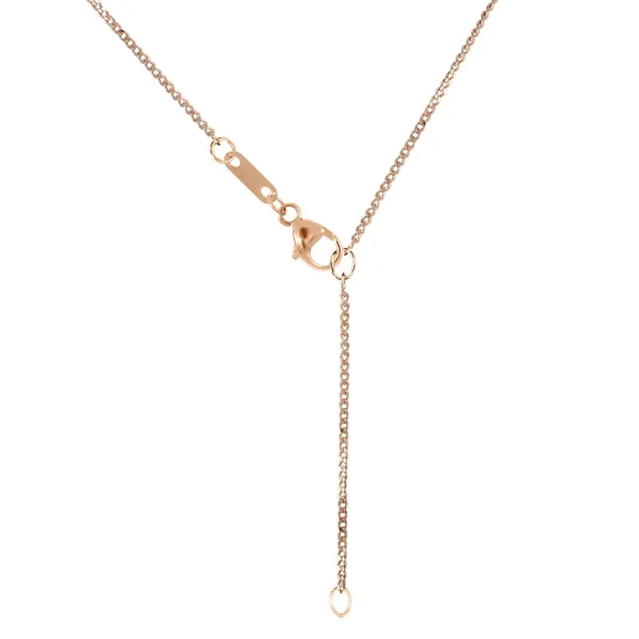 Goldia Necklaces 02 CT TW Composite Natural Diamond Flower Pendant in 10K Rose Gold Goldia Necklaces 02 CT TW Composite Natural Diamond Flower Pendant in 10K Rose Gold