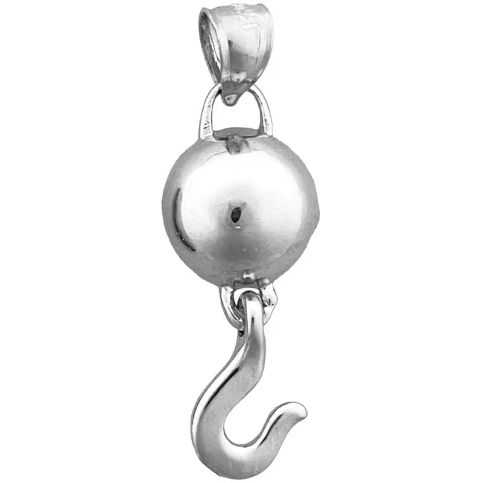 Goldia PreStyled Sets 14K Gold Crane Hook Pendant