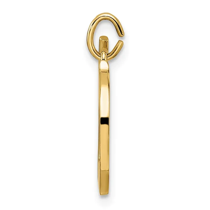 Goldia PreStyled Sets 14k Yellow Gold Polished Solid Mazel Symbol Pendant