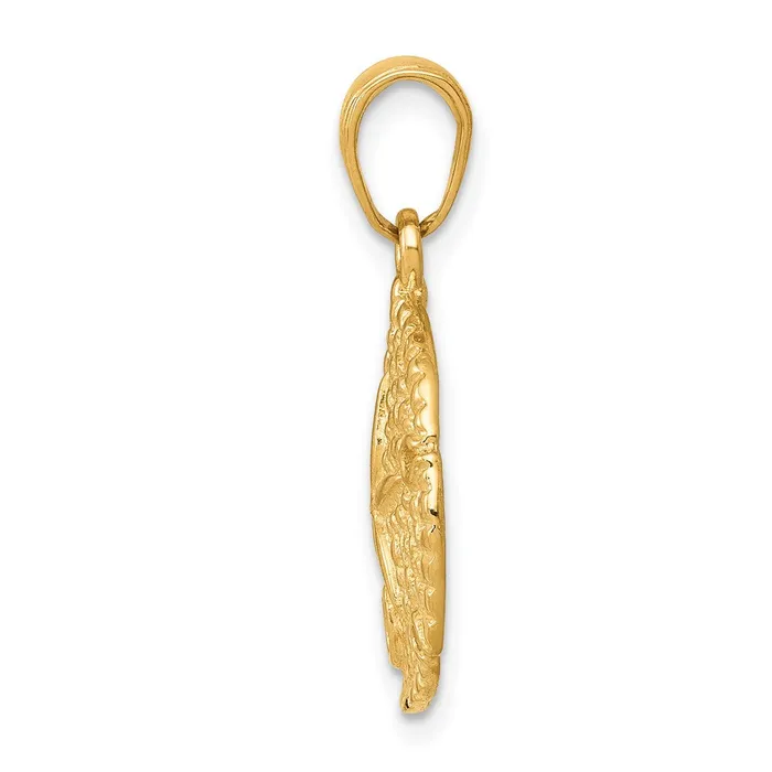Goldia PreStyled Sets 14k Yellow Gold Sand Dollar Pendant