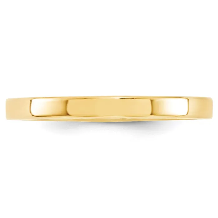 Goldia Rings Solid 10K Yellow Gold 25mm Standard Flat Comfort Fit MensWomens Wedding Band Ring Size 9 Goldia Rings Solid 10K Yellow Gold 25mm Standard Flat Comfort Fit MensWomens Wedding Band Ring Size 9