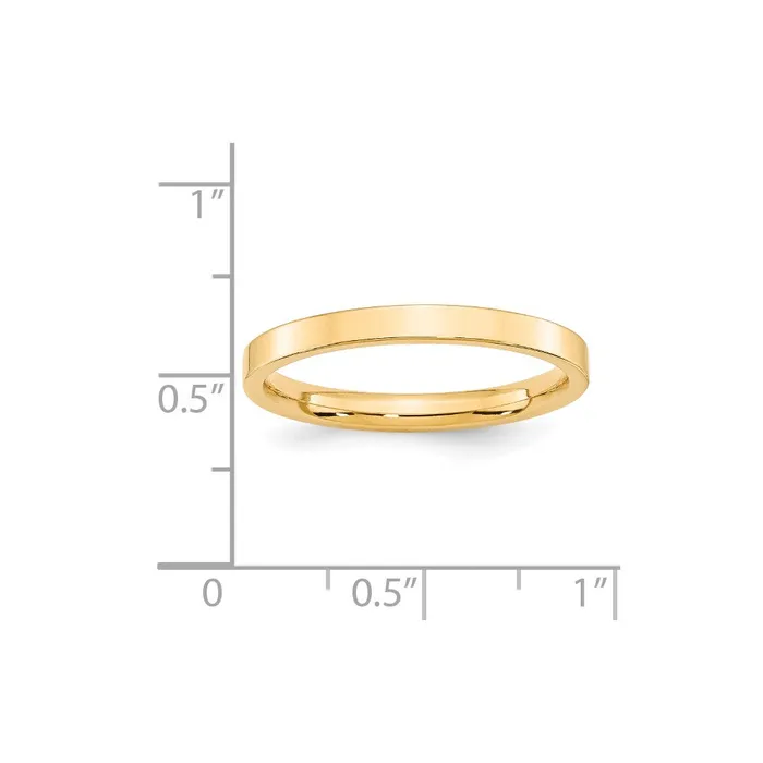 Goldia Rings Solid 10K Yellow Gold 25mm Standard Flat Comfort Fit MensWomens Wedding Band Ring Size 9 Goldia Rings Solid 10K Yellow Gold 25mm Standard Flat Comfort Fit MensWomens Wedding Band Ring Size 9