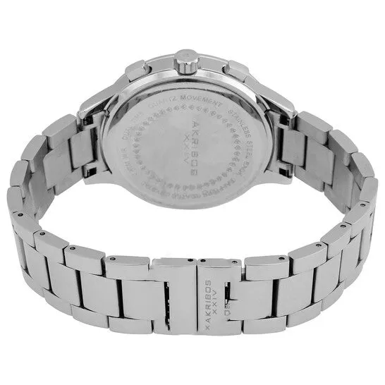 JMS always Bracelets Original Akribos XXIV Quartz Blue Dial Stainless Steel Mens Watch AK1071SSBU JMS always Bracelets Original Akribos XXIV Quartz Blue Dial Stainless Steel Mens Watch AK1071SSBU