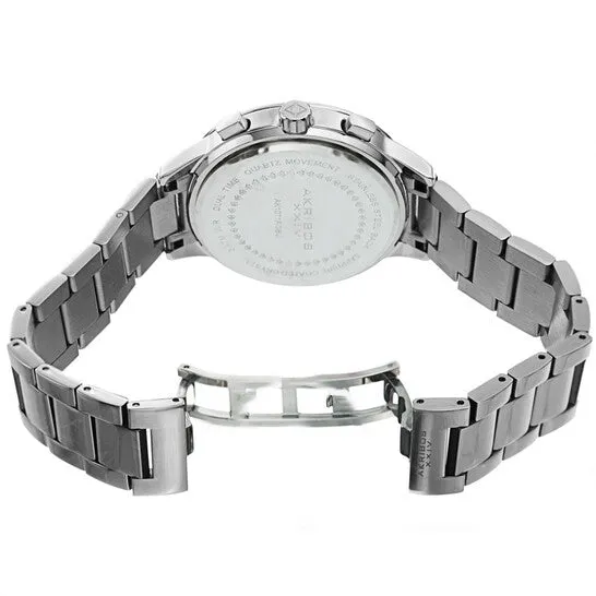 JMS always Bracelets Original Akribos XXIV Quartz Blue Dial Stainless Steel Mens Watch AK1071SSBU JMS always Bracelets Original Akribos XXIV Quartz Blue Dial Stainless Steel Mens Watch AK1071SSBU