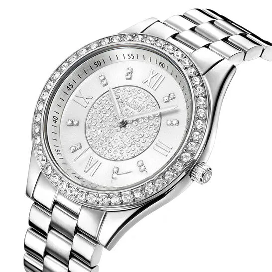 JMS always Bracelets Original JBW Mondrian Silver Diamond Dial Stainless Steel Ladies Watch J6303A JMS always Bracelets Original JBW Mondrian Silver Diamond Dial Stainless Steel Ladies Watch J6303A