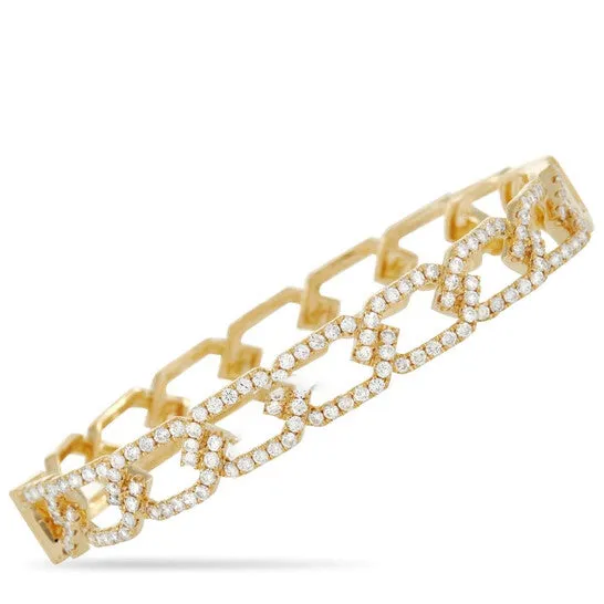 JMS always Bracelets Original LB Exclusive 18K Yellow Gold 203 ct Diamond Bracelet JMS always Bracelets Original LB Exclusive 18K Yellow Gold 203 ct Diamond Bracelet