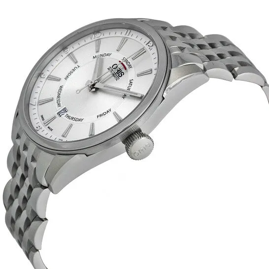 JMS always Bracelets Original Oris Artix Silver Dial Stainless Steel Mens Watch 75576914051MB JMS always Bracelets Original Oris Artix Silver Dial Stainless Steel Mens Watch 75576914051MB