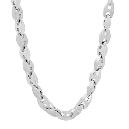 JMS always Bracelets Original Robert Alton Stainless Steel 24 Inch Mariner Link Chain