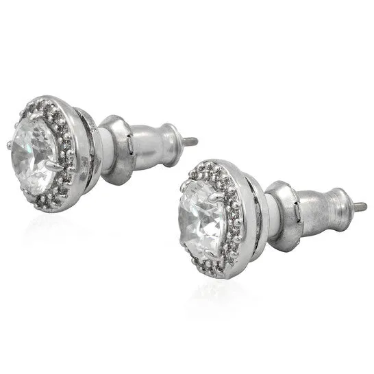 JMS always Earrings Original Swarovski Ladies Constella Pave Stud Earrings JMS always Earrings Original Swarovski Ladies Constella Pave Stud Earrings