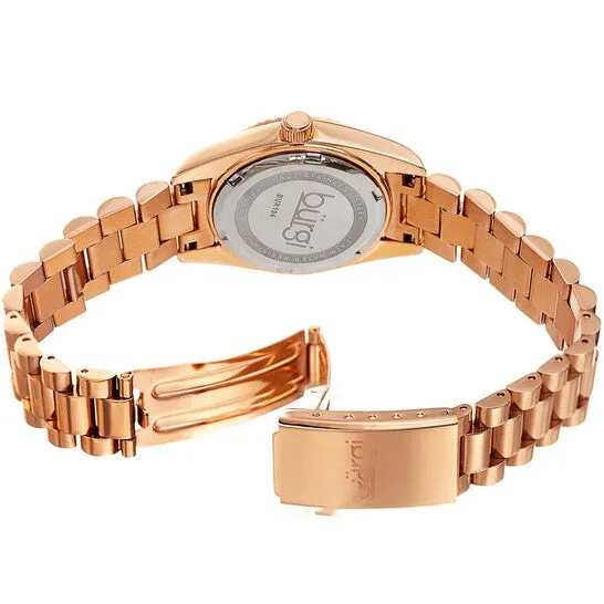 JMS always Original Burgi Designer Quartz Crystal Brown Dial Ladies Watch BUR194RGBR Watches JMS always Original Burgi Designer Quartz Crystal Brown Dial Ladies Watch BUR194RGBR Watches