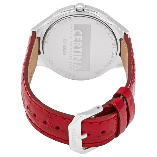 JMS always Original Certina DS Queen Quartz Red Dial Ladies Watch C0182101642700 Watches JMS always Original Certina DS Queen Quartz Red Dial Ladies Watch C0182101642700 Watches
