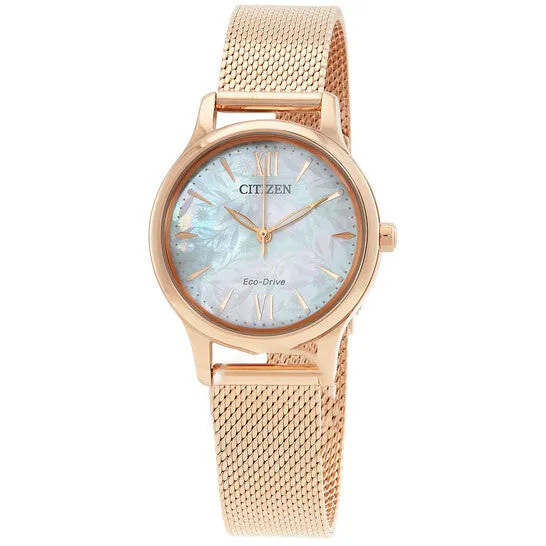 JMS always Original Citizen EcoDrive Mother of Pearl Dial Ladies Watch EM089280D Watches JMS always Original Citizen EcoDrive Mother of Pearl Dial Ladies Watch EM089280D Watches