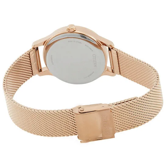 JMS always Original Citizen EcoDrive Mother of Pearl Dial Ladies Watch EM089280D Watches