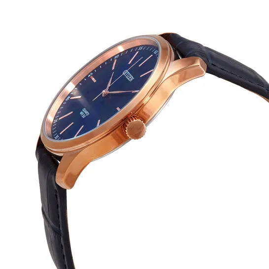 JMS always Original Citizen Quartz Blue Dial Blue Leather Mens Watch BH500300L Watches JMS always Original Citizen Quartz Blue Dial Blue Leather Mens Watch BH500300L Watches