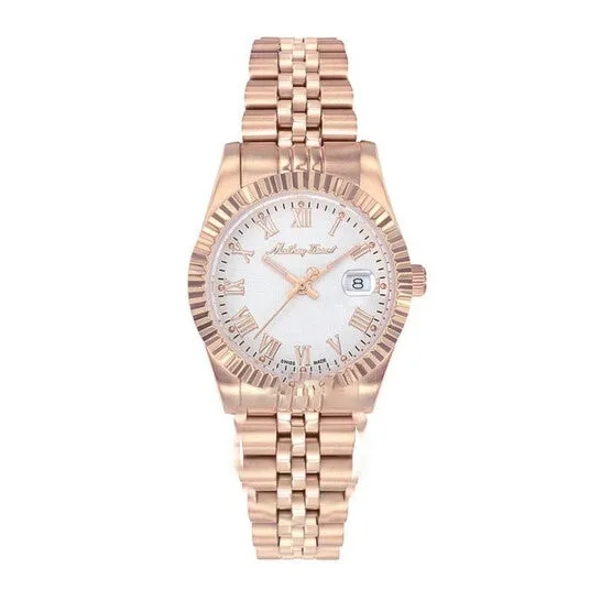 JMS always Original MatheyTissot Mathy III Roman Quartz White Dial Ladies Watch D810PRA Watches JMS always Original MatheyTissot Mathy III Roman Quartz White Dial Ladies Watch D810PRA Watches