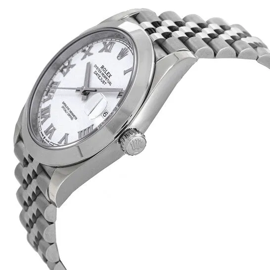 JMS always Original Rolex Datejust Automatic Chronometer White Dial Watch 126300WRJ Watches