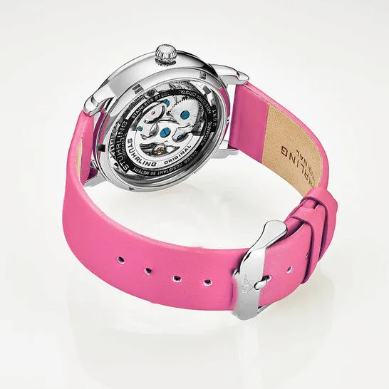 JMS always Original Stuhrling Original Legacy Automatic Silver Seleton Dial Ladies Watch M13637 Watches