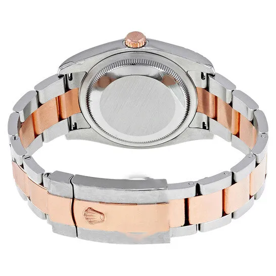 JMS always PreStyled Sets Original Rolex Oyster Perpetual Datejust 36 Chocolate Floral Diamond Dial Steel 18K Everose Gold Unisex Watch 116231CHFDAO JMS always PreStyled Sets Original Rolex Oyster Perpetual Datejust 36 Chocolate Floral Diamond Dial Steel 18K Everose Gold Unisex Watch 116231CHFDAO