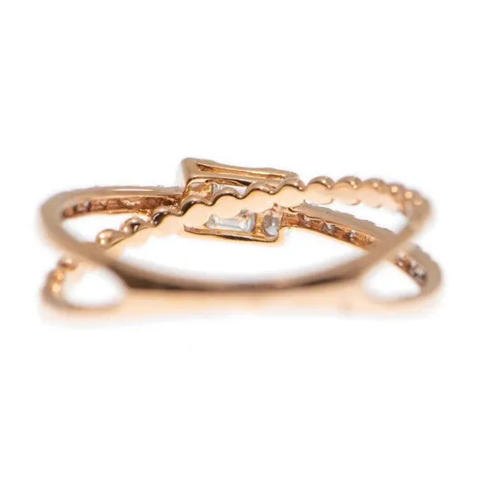 JMS always Rings Original New J Collection Fine Jewellery Ring W Diamond20 Rddi 024 Ct3 Bagdibag 006 Ct18kr 230 Gm 18kt Rose Gold Pink Gold