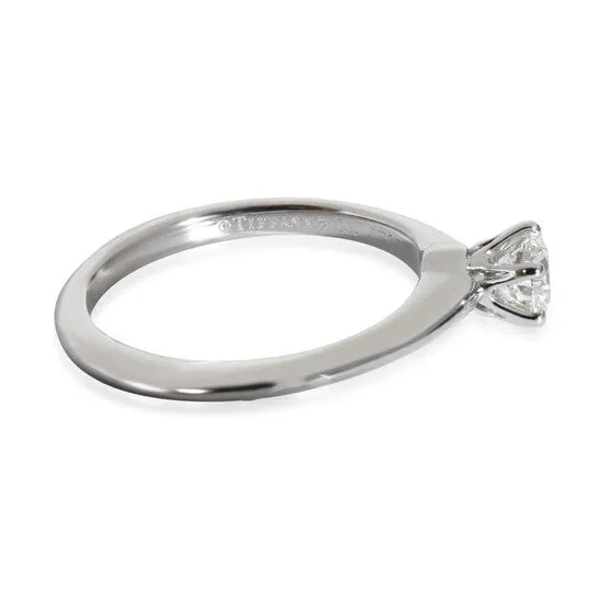 JMS always Rings Original PreOwned Tiffany Co Diamond Engagement Ring in Platinum H VS2 040 CTW
