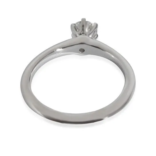 JMS always Rings Original PreOwned Tiffany Co Diamond Engagement Ring in Platinum H VS2 040 CTW