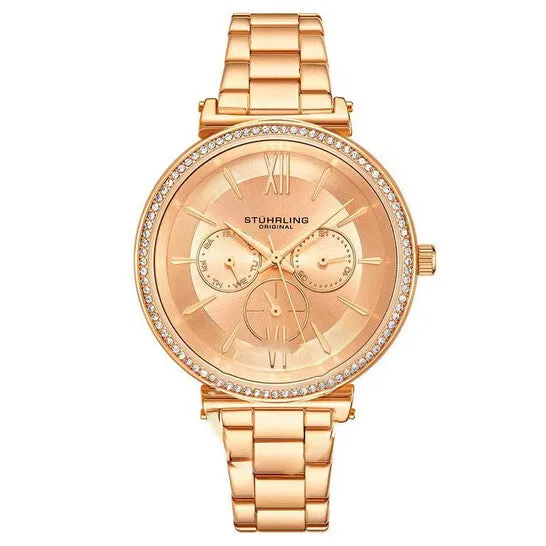 JMS always Rings Original Stuhrling Original Symphony Rose Goldtone Dial Ladies Watch M15628