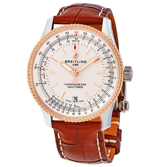 JMS always Watches Original Breitling Navitimer Automatic Chronometer Silver Dial 38 mm Watch U17325211G1P2 JMS always Watches Original Breitling Navitimer Automatic Chronometer Silver Dial 38 mm Watch U17325211G1P2