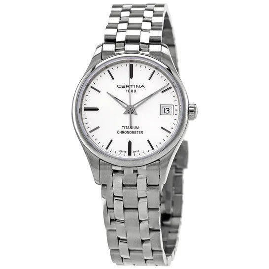 JMS always Watches Original Certina DS8 Quartz Silver Dial Ladies Watch C0332514403100 JMS always Watches Original Certina DS8 Quartz Silver Dial Ladies Watch C0332514403100