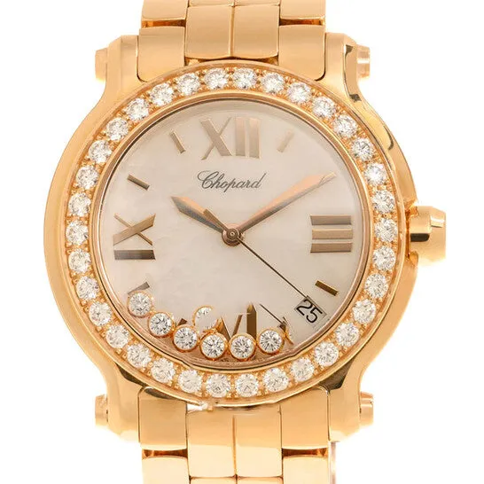 JMS always Watches Original Chopard Happy Sport 18kt Rose Gold Ladies Watch 2774815002 JMS always Watches Original Chopard Happy Sport 18kt Rose Gold Ladies Watch 2774815002