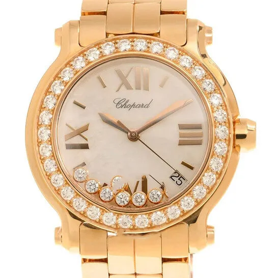 JMS always Watches Original Chopard Happy Sport 18kt Rose Gold Ladies Watch 2774815002 JMS always Watches Original Chopard Happy Sport 18kt Rose Gold Ladies Watch 2774815002