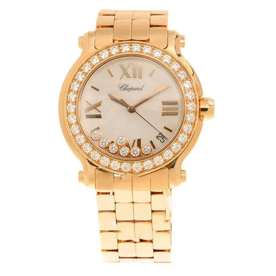 JMS always Watches Original Chopard Happy Sport 18kt Rose Gold Ladies Watch 2774815002 JMS always Watches Original Chopard Happy Sport 18kt Rose Gold Ladies Watch 2774815002