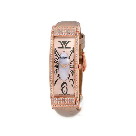 JMS always Watches Original Le Vian Le Vian Time Quartz Diamond Pink Dial Ladies Watch LV9425DB JMS always Watches Original Le Vian Le Vian Time Quartz Diamond Pink Dial Ladies Watch LV9425DB