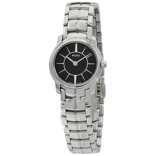 JMS always Watches Original Mido Quartz Black Dial Ladies Watch M74454181 JMS always Watches Original Mido Quartz Black Dial Ladies Watch M74454181