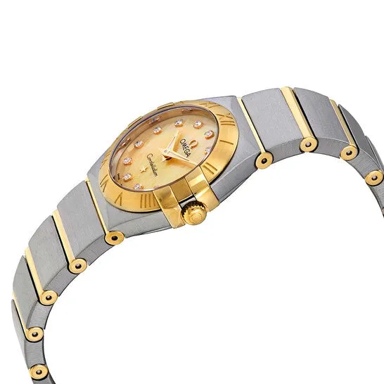 JMS always Watches Original Omega Constellation Champagne Mother of Pearl Dial Ladies Watch 12320246057001 JMS always Watches Original Omega Constellation Champagne Mother of Pearl Dial Ladies Watch 12320246057001