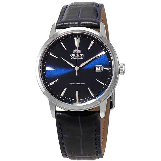 JMS always Watches Original Orient Automatic Blue Dial Blue Leather Mens Watch RAAC0F06L10B JMS always Watches Original Orient Automatic Blue Dial Blue Leather Mens Watch RAAC0F06L10B