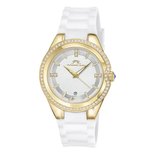 JMS always Watches Original Porsamo Bleu Guilia Quartz White Dial Ladies Watch 1121DGUS