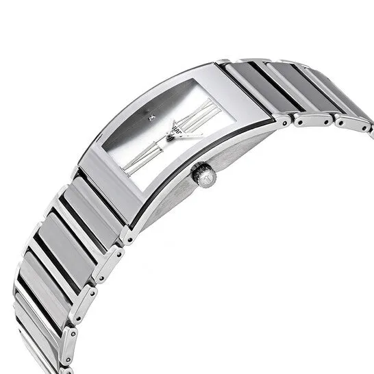 JMS always Watches Original Rado Integral Jubile Quartz Diamond Silver Dial Ladies Watch R20745722 JMS always Watches Original Rado Integral Jubile Quartz Diamond Silver Dial Ladies Watch R20745722