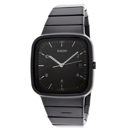 JMS always Watches Original Rado R55 Quartz Black Dial Watch R28887162 JMS always Watches Original Rado R55 Quartz Black Dial Watch R28887162