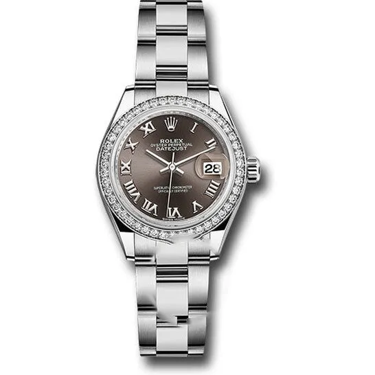 JMS always Watches Original Rolex Lady Datejust Automatic Grey Dial Ladies Oyster Watch 279384GYRO JMS always Watches Original Rolex Lady Datejust Automatic Grey Dial Ladies Oyster Watch 279384GYRO