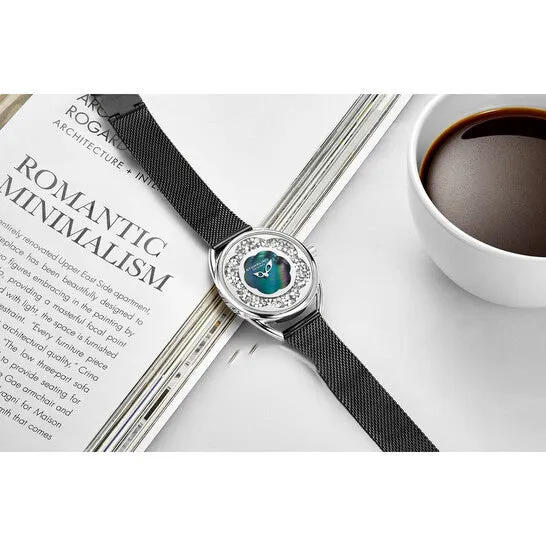 JMS always Watches Original Stuhrling Original Symphony Black Dial Ladies Watch M15597 JMS always Watches Original Stuhrling Original Symphony Black Dial Ladies Watch M15597