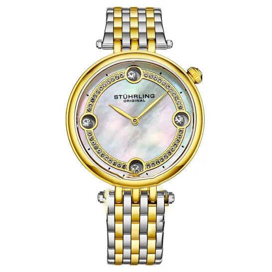 JMS always Watches Original Stuhrling Original Symphony Quartz Silver Dial Ladies Watch M16813 JMS always Watches Original Stuhrling Original Symphony Quartz Silver Dial Ladies Watch M16813