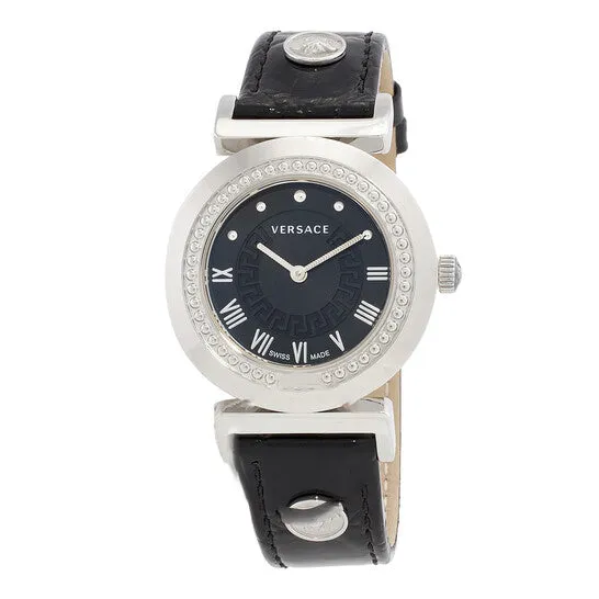 JMS always Watches Original Versace Vanity Quartz Black Dial Ladies Watch P5Q99D009S009 JMS always Watches Original Versace Vanity Quartz Black Dial Ladies Watch P5Q99D009S009